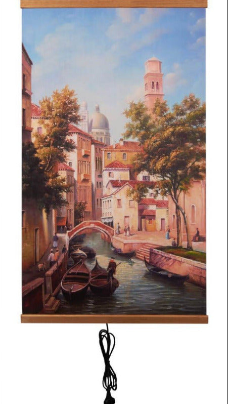Grejalica slika VENECIJA. Savitljiva poster-grejalica Kućna vatra