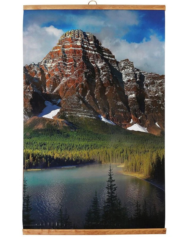 „Kućna vatra“ infracrvena zidna savitljiva grejalica u obliku slika 105 x 60 cm motiv PLANINA Zidna grejalica maksimalne snage 500W. Slika koja greje.