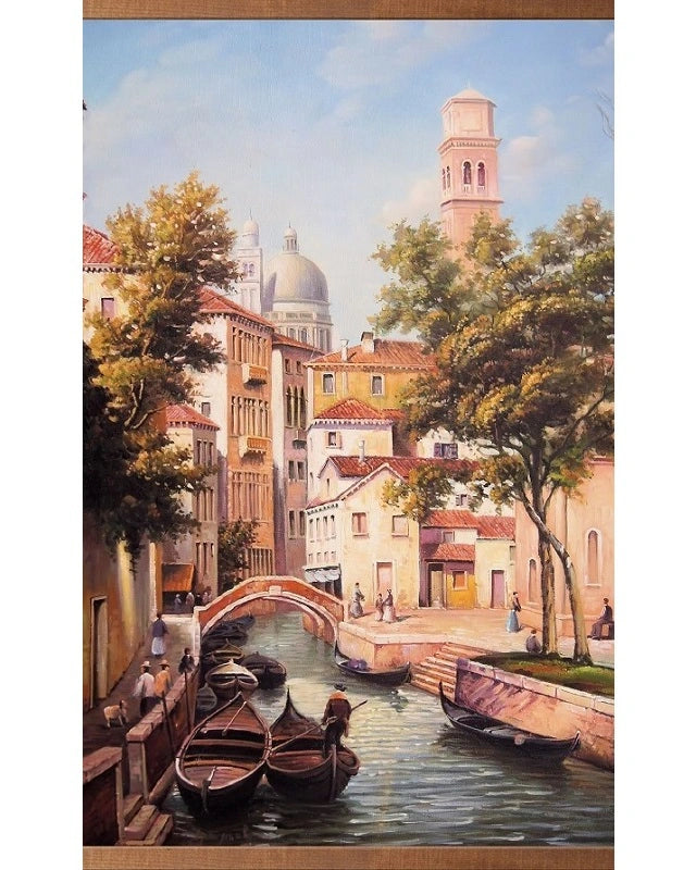 Grejalica slika VENECIJA. Savitljiva zidna poster-grejalica Kućna vatra. Ruski proizvod