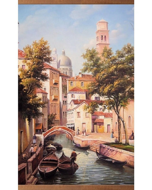 Grejalica slika VENECIJA. Savitljiva zidna poster-grejalica Kućna vatra. Ruski proizvod