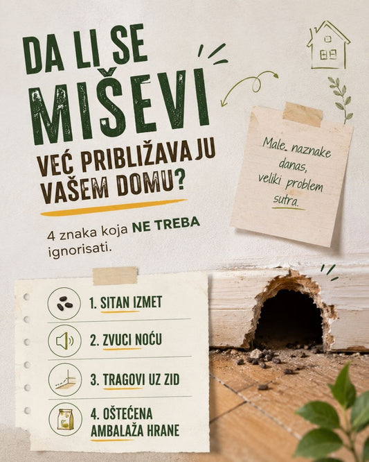 Domovoj briket protiv pacova i miševa 4 ukusa 400 g
