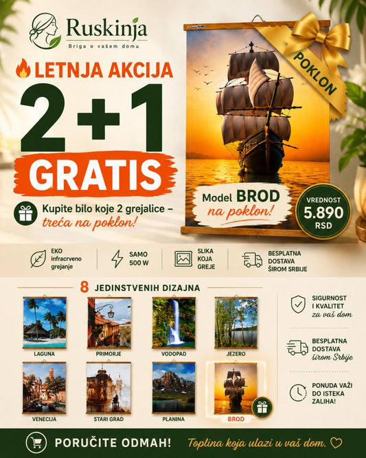 EKO grejalica slika koja greje