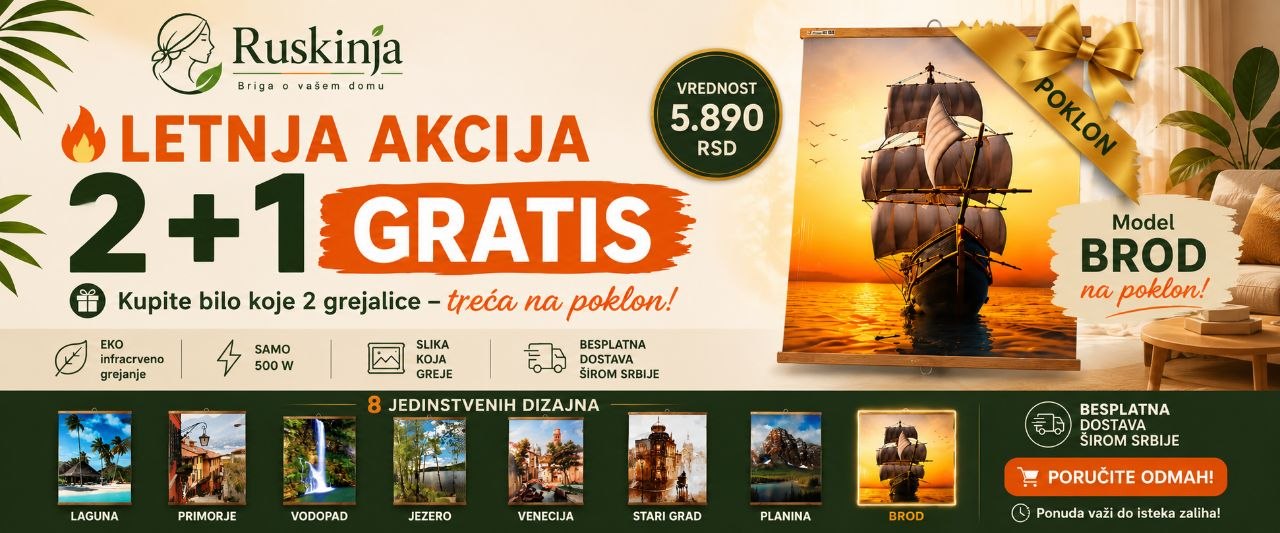 EKO grejalica slika koja greje