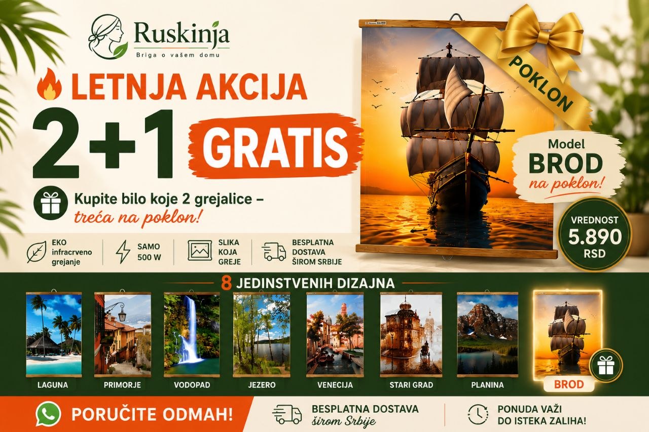 EKO grejalica slika koja greje